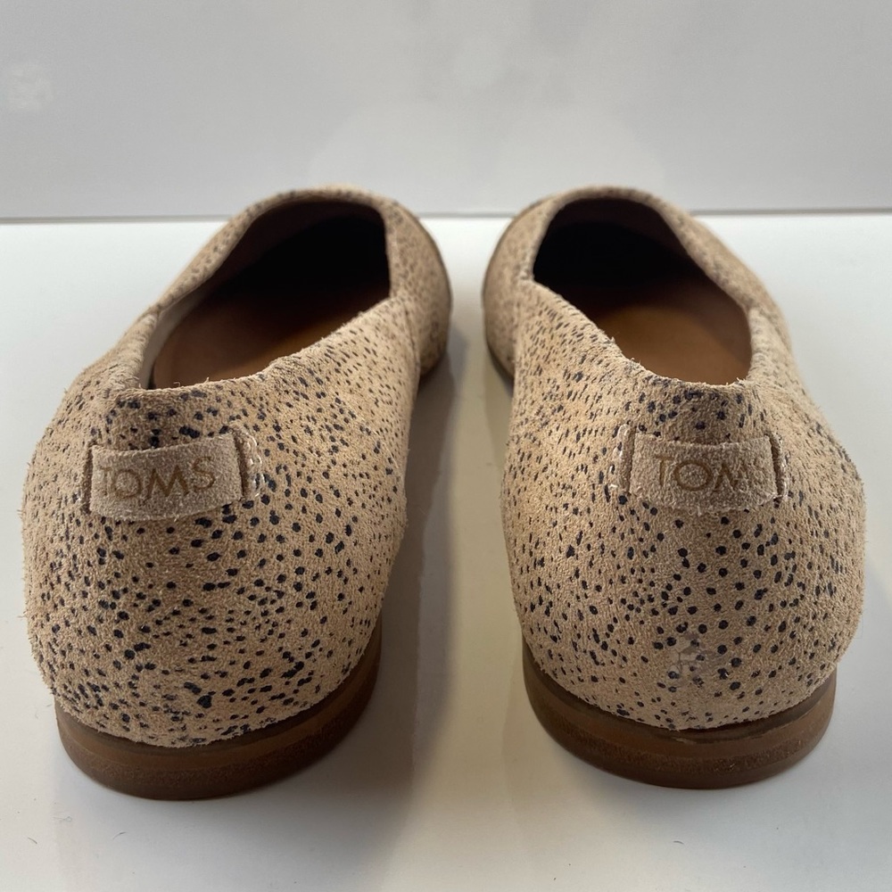 Tom’s Sand Jutti Neat Slip On Flats Casual Almond Toe Women’s Size 8.5 Shoe. - Picture 4 of 12